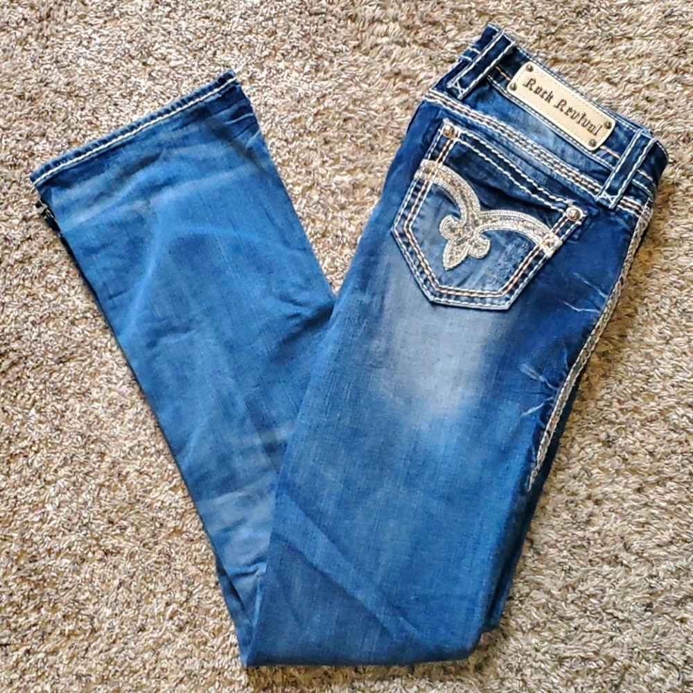 Rock Revival Boot Cut Denim Jeans